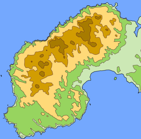 Penwith topography
